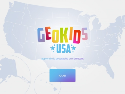 jeu éducatif Geokids usa