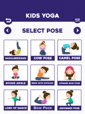 jeu éducatif Yoga For Kids Daily Fitness