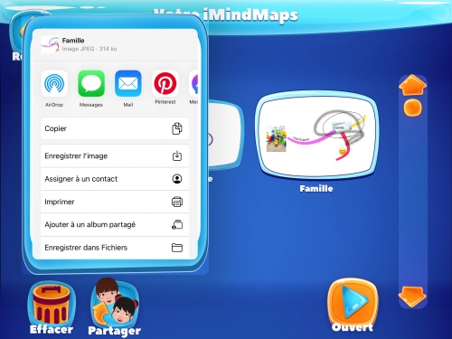 jeu éducatif iMindMap Kids