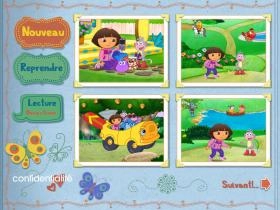 jeu éducatif Les vacances de Dora et Diego