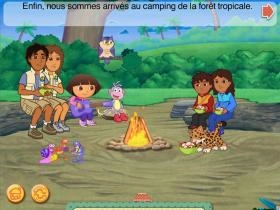 jeu éducatif Les vacances de Dora et Diego