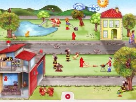 jeu éducatif Mini-Pompiers 