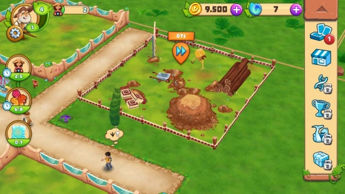 jeu éducatif Dinosaur Park - Primeval Zoo