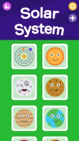 jeu éducatif Kids Solar System