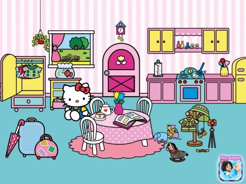 jeu éducatif Hello Kitty découvrir le monde