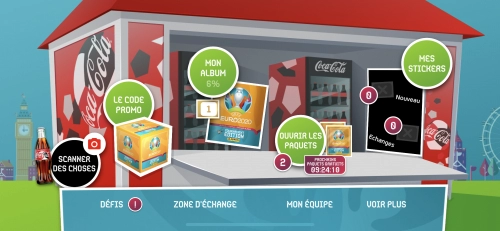 jeu éducatif Album Panini EURO 2020