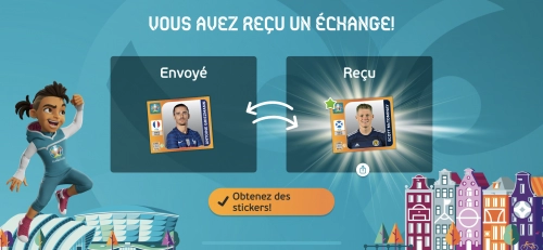 jeu éducatif Album Panini EURO 2020