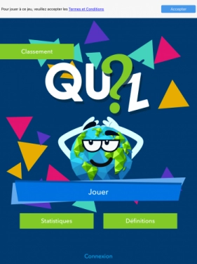 jeu éducatif Trivial Gàographie Quiz
