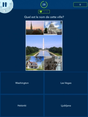 jeu éducatif Trivial Géographie Quiz