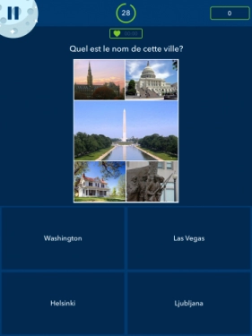 jeu éducatif Trivial Gàographie Quiz