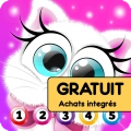 jeu éducatif kids color by numbers book with animated effects