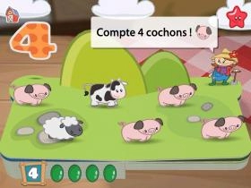 jeu éducatif La ferme 123