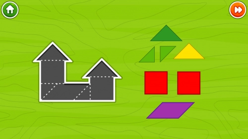 jeu éducatif Marbel Tangram