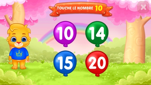 jeu éducatif 123 Nombres - Compte et trace