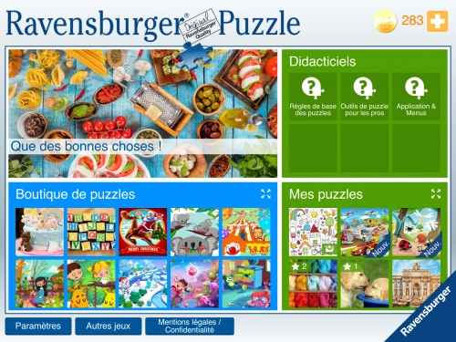 jeu éducatif Ravensburger Puzzle