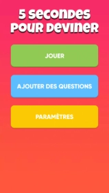 jeu éducatif 5 Secondes Pour Deviner