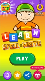 jeu éducatif Apprendre à écrire et à épeler