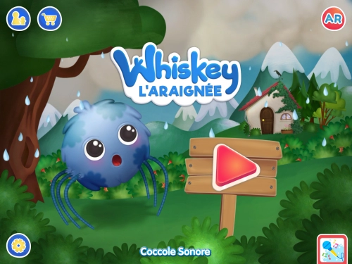 jeu éducatif Whiskey l'araignée