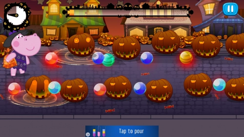 jeu éducatif Halloween: des citrouilles drà´les