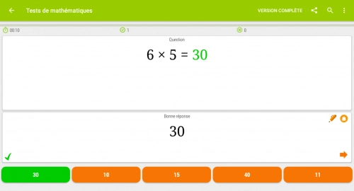 jeu éducatif Mathàmatique - Exercices