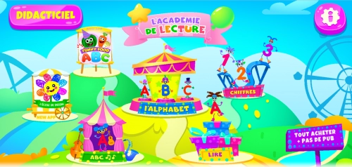 jeu éducatif L'acadàmie de lecture