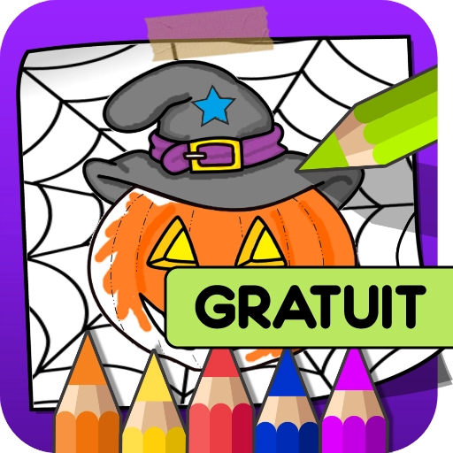Halloween Coloring Book tablette ipad android kindle