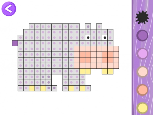 jeu éducatif Coloriage Pixel et Tangram