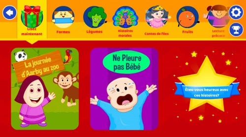 jeu éducatif Histoires du Coucher Pour Enfants