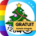 jeu éducatif coloriages numérotés - noël