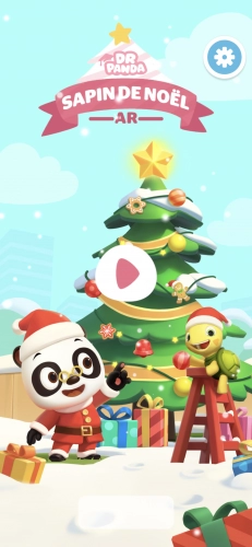 jeu éducatif Dr. Panda Sapin de Noël AR