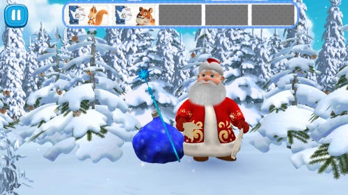 jeu éducatif Masha et Michka: shopping de Noël