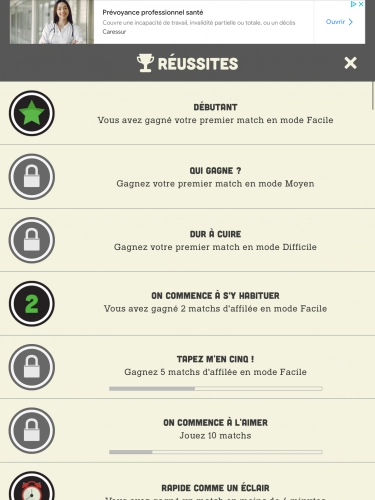 jeu éducatif Les dames