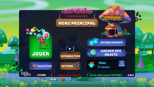 jeu éducatif Apprendre à  lire - Graphonémo