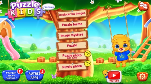 jeu éducatif Puzzle Kids