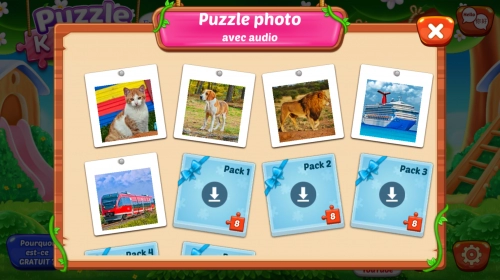 jeu éducatif Puzzle Kids