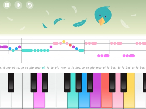 jeu éducatif Piano pour enfants - Musique et chanson