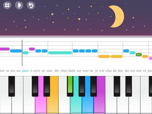 jeu éducatif Piano pour enfants - Musique et chanson