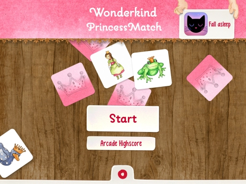 jeu éducatif Memory princesses