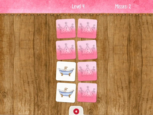 jeu éducatif Memory princesses