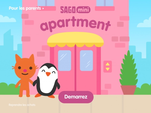 jeu éducatif Sago Mini Appartement aventures 