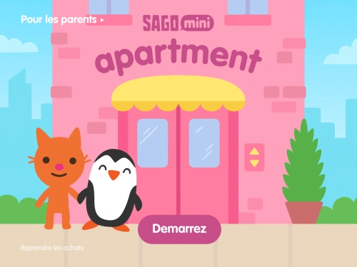 jeu éducatif Sago Mini Appartement aventures