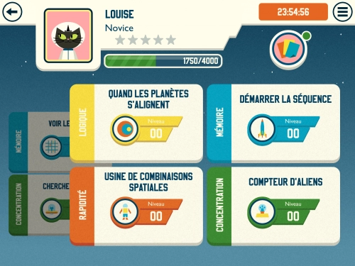 jeu éducatif Génie Galactique avec Astrocat