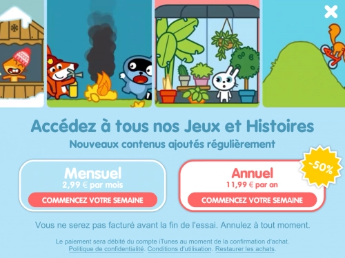 jeu éducatif Pango histoires & jeux enfants