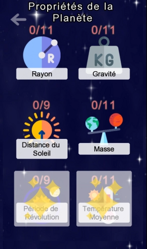 jeu éducatif Astronomie