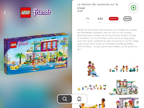 jeu éducatif Instructions de montage LEGO