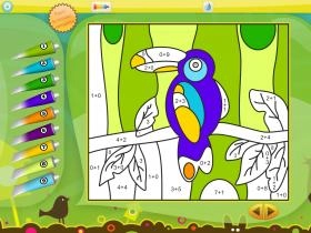 jeu éducatif Coloriages Magiques - Animaux