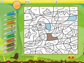 jeu éducatif Coloriages Magiques - Animaux