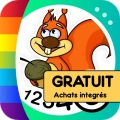 jeu éducatif coloriages magiques - animaux