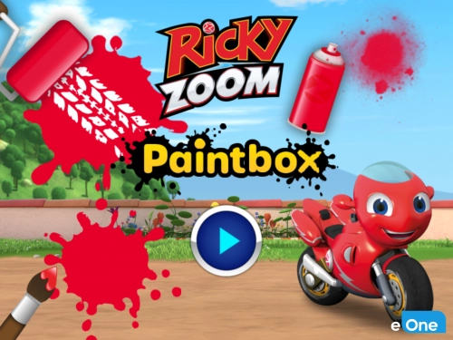 jeu éducatif Ricky Zoom™: Paintbox