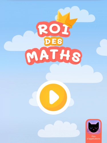 jeu éducatif Roi des maths : cours de maths